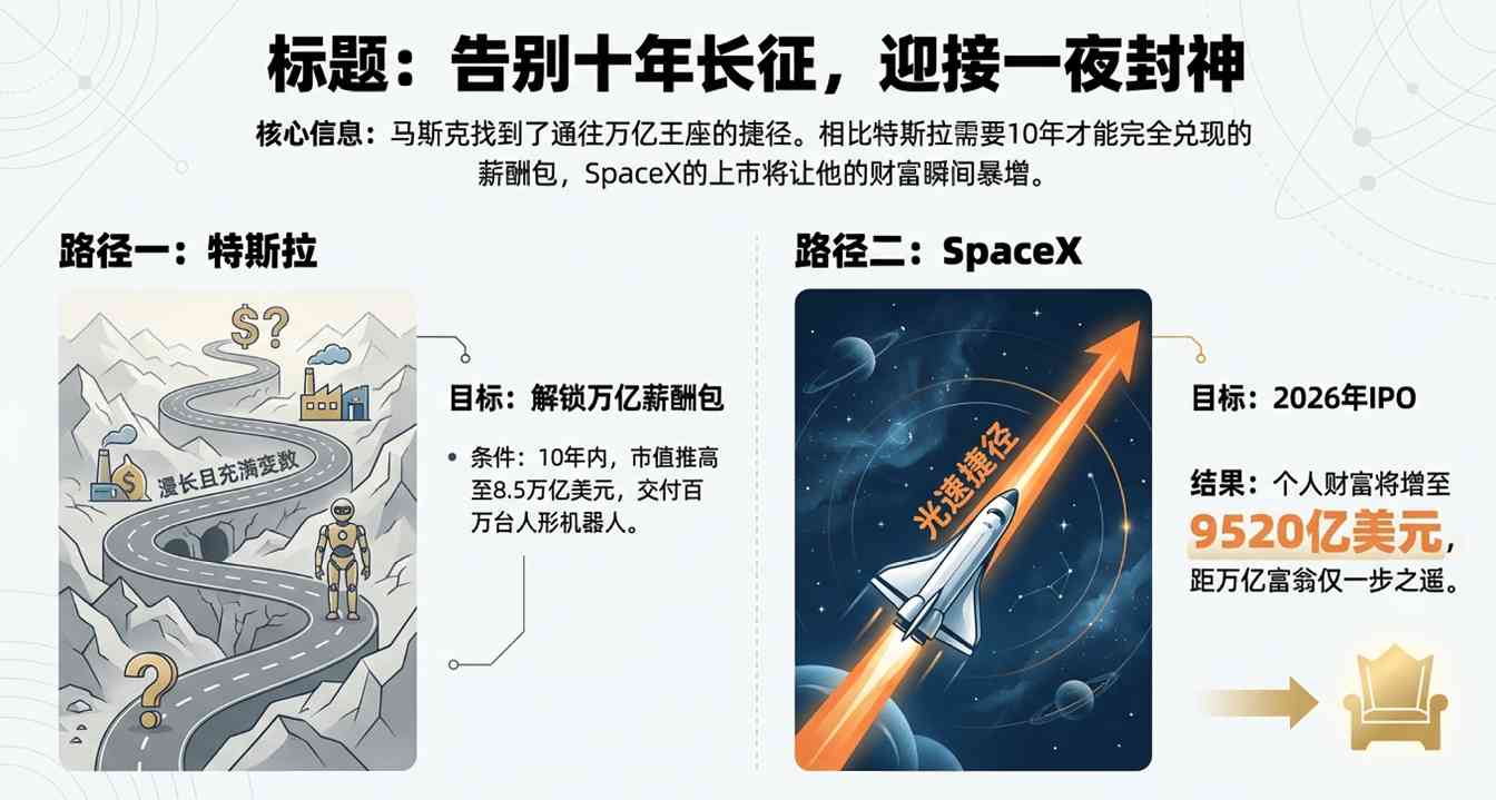 SpaceX计划2026年上市冲击1.5万亿估值 马斯克有望成首位万亿富翁(图2) 不想再等10年!马斯克按下“加速键”:最快明年,人类首位万亿富翁诞生